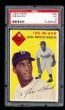 1954 Topps Joe Black Baseball Card #98 Joe Black Brooklyn Dodgers. Certifie