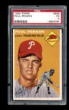 1954 Topps Baseball Card #236 Paul Penson Philadelphia Phillies. Certified