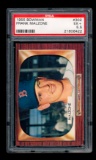1955 Bowman ROOKIE Baseball Card #302 Rookie Frank Malzone Boston Red Sox.