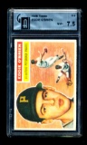 1956 Topps Baseball Card # 118 Eddie O'Brien Pittsburgh Pirates. Certified