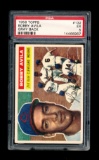 1956 Topps Baseball Card #132 Bobby Avila Cleveland Indians. Certified PSA