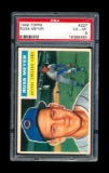 1956 Topps Baseball Card #227 Russ Meyer Chicago Cubs. Certified PSA EX-MT