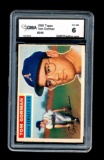 1956 Topps Baseball Card #246 Tom Gorman Kansas City A'S. Certified GMA EX-