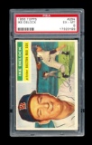 1956 Topps Baseball Card #284 Ike Delock Boston Red Sox. Certified PSA EX-M