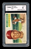1956 Topps Baseball Card #296 Andy Semimick Philadelphia Philles. Certified