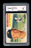 1956 Topps Baseball Card #301 Marv Grissom New York Giants. Certified GMA E