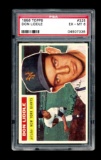 1956 Topps Baseball Card #325 Don Liddle New York Giants. Certified PSA EX-