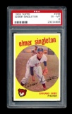 1959 Topps Baseball Card #548 Elmer Singleton Chicago Cubs. Certified PSA E