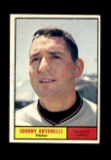 1961 Topps Baseball Card #115 Johnny Antonelli Cleveland Indians. NM Condit