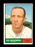 1961 Topps Baseball Card #163 Ed Sadowski Los Angeles Angels. NM Condition