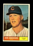 1961 Topps Baseball Card #283 Bob Anderson Chicago Cubs. NM Condition