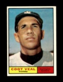 1961 Topps Baseball Card #432 Coot Veal Washington Senators. NM Condition