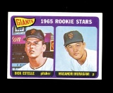 1965 Topps ROOKIE Baseball Card #282 1965 Giants Rookie Stars Murakami-Este