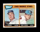 1965 Topps ROOKIE Baseball Card #331 1965 Dodgers Rookie Stars Ferrara-Purd