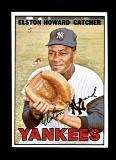 1967 Topps Baseball Card #25 Elston Howard New York Yankees. NM Condition