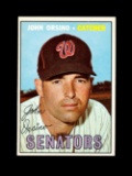 1967 Topps Baseball Card #207 John Orsino Washington Senators. NM Condition