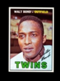 1967 Topps Baseball Card #224 Walt Bond Minnesota Twins. NM Condition