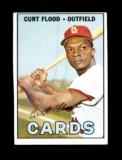 1967 Topps Baseball Card #245 Curt Flood St Louis Cardinals. NM Condition