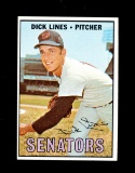 1967 Topps Baseball Card #273 Dick Lines Washington Senators. NM Condition