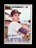 1967 Topps Baseball Card #274 Bob Aspromonte Houston Astros. NM Condition