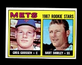 1967 Topps ROOKIE Baseball Card #287 1967 Mets Rookie Stars Goosen-Shirley.