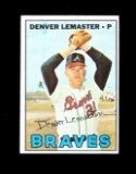 1967 Topps Baseball Card #288 Denver Lemaster Atlana Braves. NM Condition