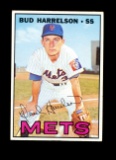 1967 Topps Baseball Card #306 Bud Harrelson New York Mets. NM Condition