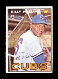 1967 Topps Baseball Card #315 Hall of Famer Billy Williams Chicago Cubs. NM