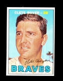 1967 Topps Baseball Card #328 Clete Boyer Atlanta Braves. NM Condition