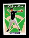 1993 Topps ROOKIE Baseball Card #98 Rookie Derek Jeter New York Yankees. NM