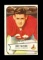 1954 Bowman Football Card #107 Jerry Watford Chicago Cardinals.