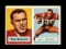 1957 Topps Football Card #110 Tom Runnels Washington Redskins.