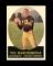 1958 Topps Football Cards #44 Ted Marchibroda Chicago Bears.