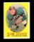 1958 Topps Football Cards #125 Tom Scott Philadelphia Eagles.