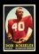 1958 Topps ROOKIE Football Cards #132 Rookie Don Bosseler Washington Redski