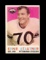 1959 Topps Football Card #69 Hall of Famer Ernie Stautner Pittsburgh Steele