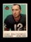 1959 Topps Football Card #90 Zeke Bratkowski Chicago Bears.