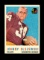 1959 Topps Football Card #115 Johnny Olszewski Washington Redskins.