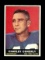 1961 Topps Football Card #85 Charlie Conerly New York Giants.