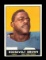 1961 Topps Football Card #88 Hall of Famer Roosevlt Brown New York Giants.