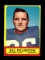 1963 Topps Football Card #10 Bill Pellington Baltimore Colts.