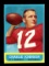 1963 Topps ROOKIE Football Card #146 Rookie Charlie Johnson St Louis Cardin
