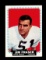 1964 Topps Football Card #45 Jim Fraser Denver Broncos.