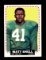 1964 Topps ROOKIE Football Card #125 Rookie Matt Snell New York Jets.