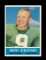1964 Philadelphia Football Card #186 Hall of Famer Sonny Jurgensen Washingt