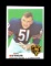 1969 Topps Football Card #139 Hall of Famer Dick Butkus Chicago Bears. NM-M
