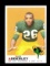 1969 Topps Football Card #255 Hasll of Famer Herb Adderley Green Bay Packer