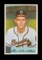 1954 Bowman Baseball Card #192 Lou Burdette Milwaukee Braves.