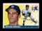 1955 Topps Baseball Card #139 Steve Kraly New York Yankees.