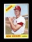 1966 Topps Baseball Card #91 Bob Uecker St Louis Cardinals.